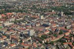 Luftbild der Hanauer Neustadt