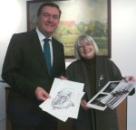 OB Kaminsky und Susanne Voss 