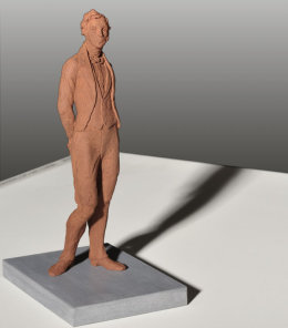 Der Siegerentwurf des Wettbewerbes für ein Oppenheim-Denkmal in Hanau stammt von Robert Schad. Magistrat, Jury und Beirat empfehlen die Realisierung des zweiteiligen Kunstwerkes aus Eisenguss und Stahl vor der Loggia des Forum Hanau.