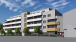 So soll das neue Mehrfamilienhaus an der Frankfurter Landstraße aussehen. So soll das neue Mehrfamilienhaus an der Frankfurter Landstraße aussehen.
